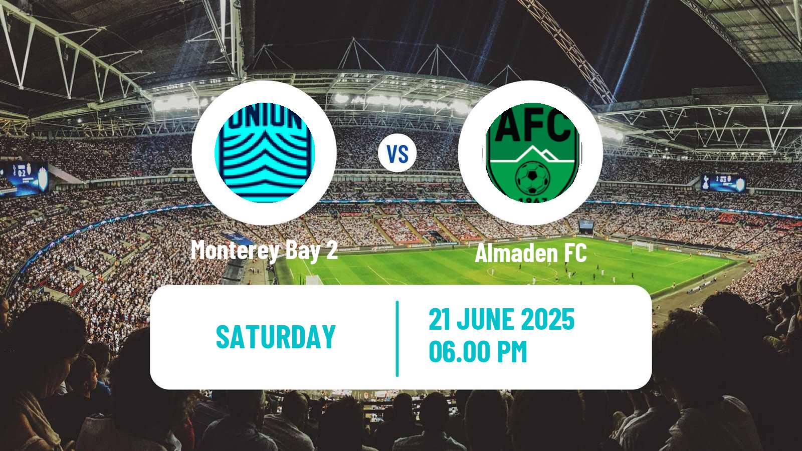 Soccer USL League Two Monterey Bay 2 - Almaden