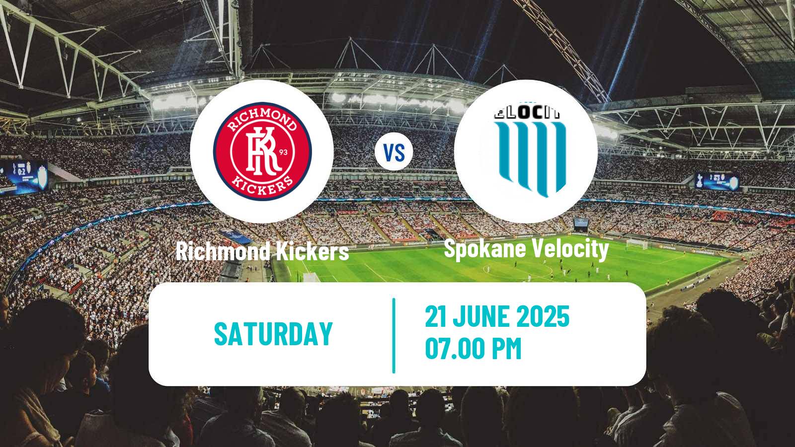 Soccer USL League One Richmond Kickers - Spokane Velocity