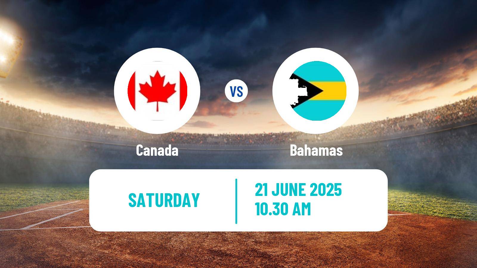 Cricket ICC World Twenty20 Canada - Bahamas