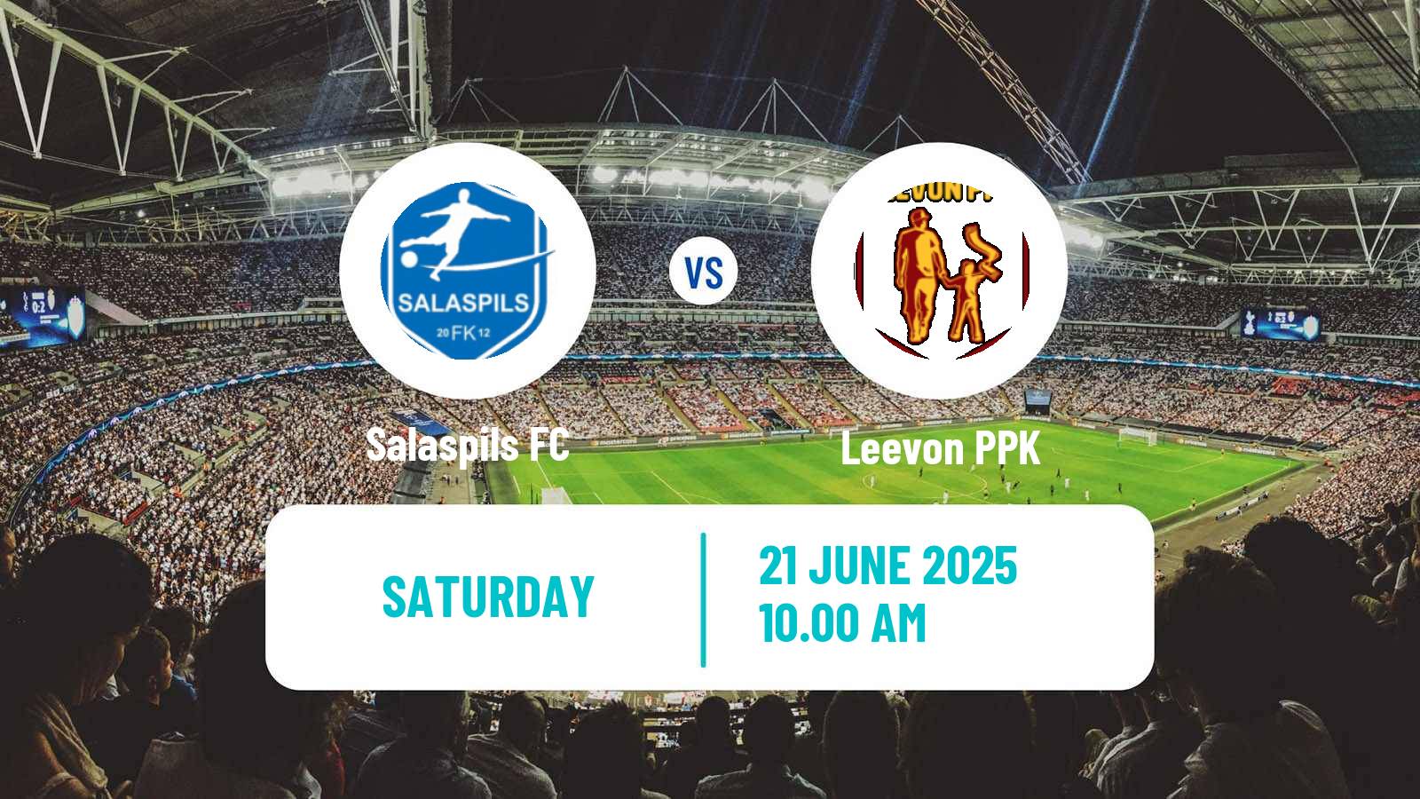 Soccer Latvian Cup Salaspils - Leevon PPK