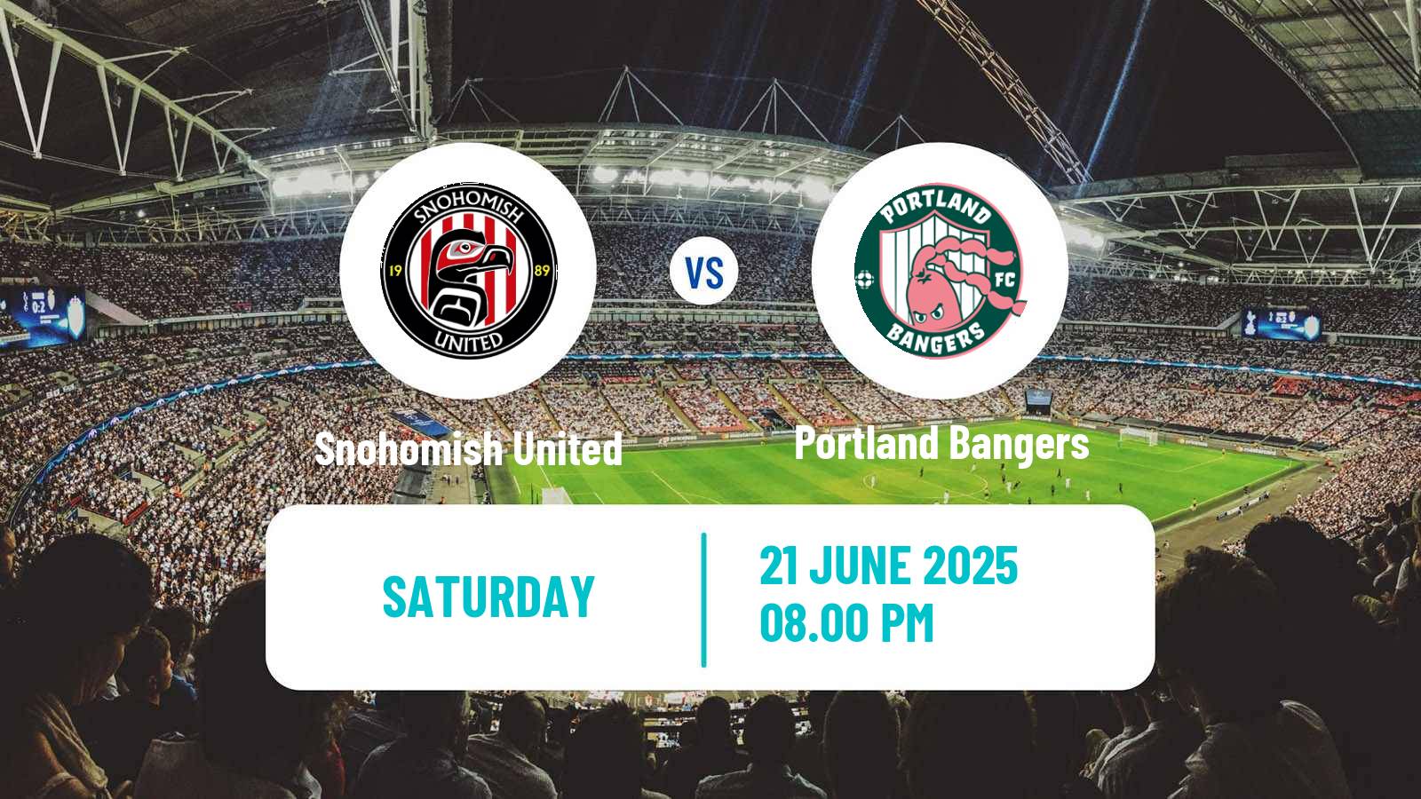 Soccer USL League Two Snohomish United - Portland Bangers