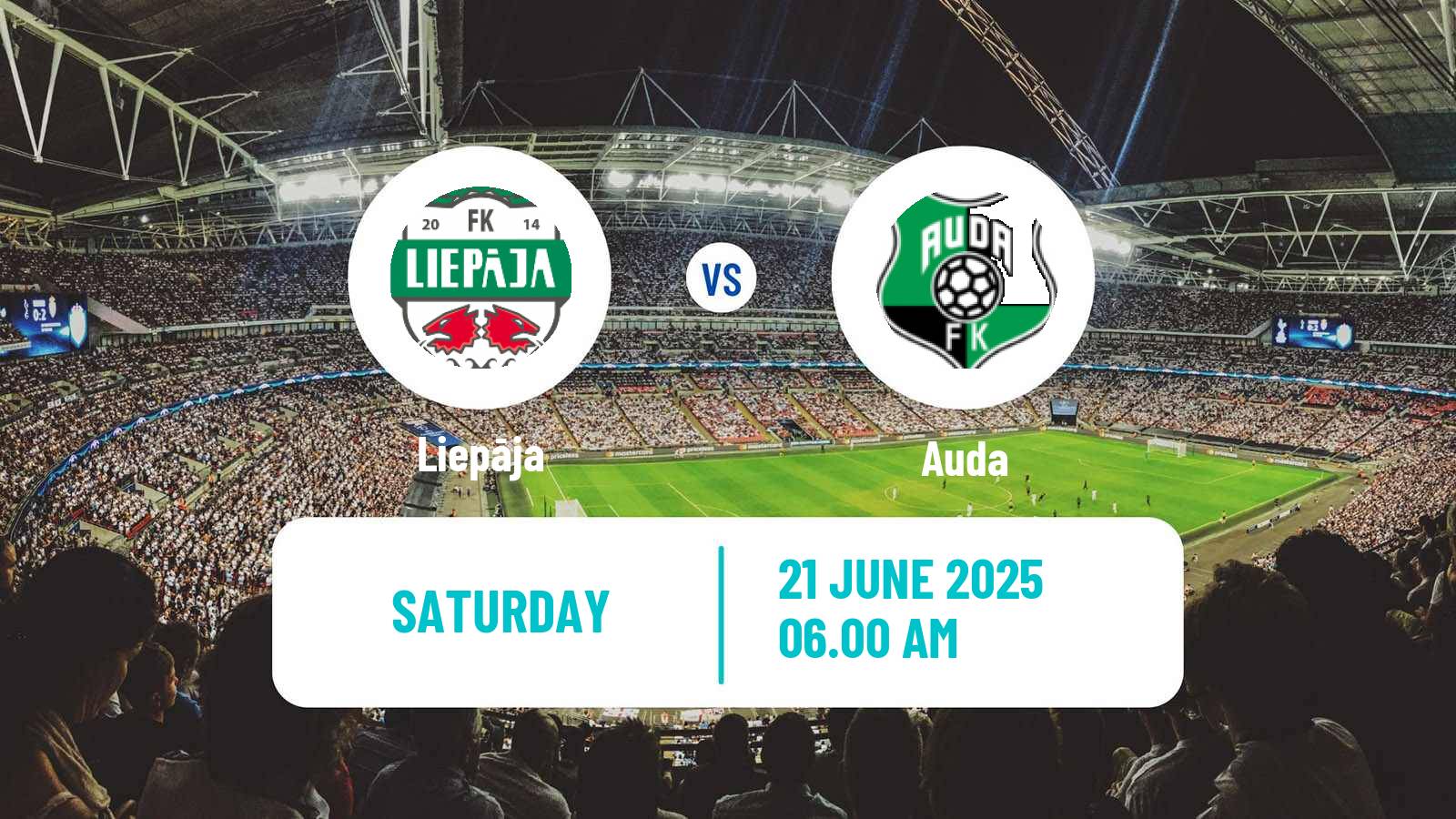 Soccer Latvian 1 Liga Women Liepāja - Auda