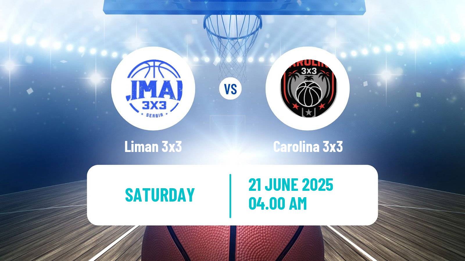 Basketball World Tour Ulaanbaatar 3x3 Liman 3x3 - Carolina 3x3