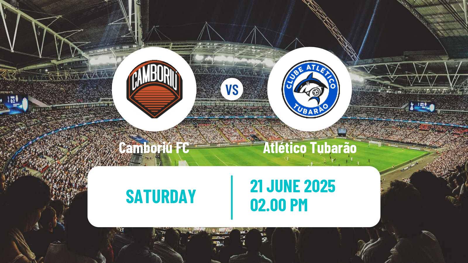 Soccer Brazilian Campeonato Catarinense 2 Camboriú - Atlético Tubarão