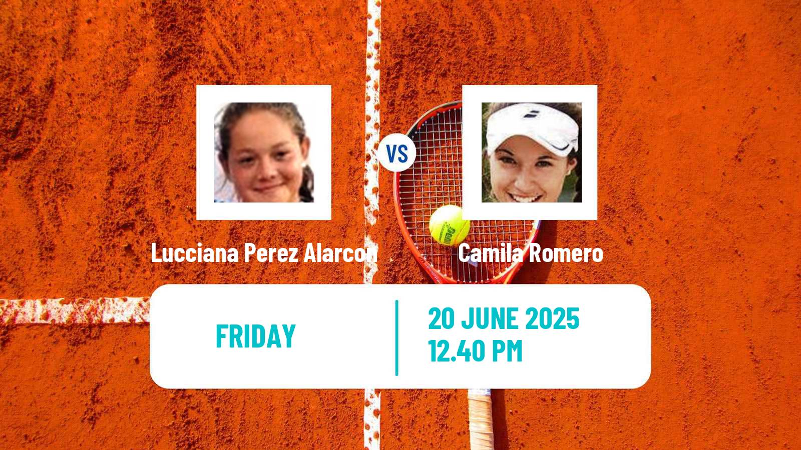 Tennis WTA Billie Jean King Cup Group II Lucciana Perez Alarcon - Camila Romero