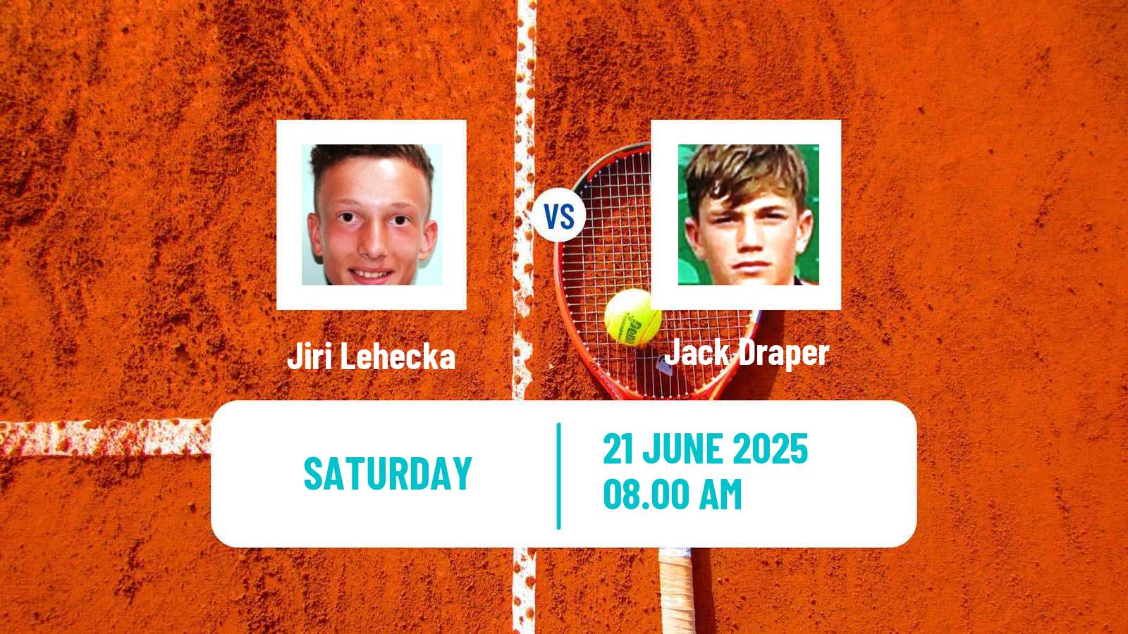 Tennis ATP London Jiri Lehecka - Jack Draper