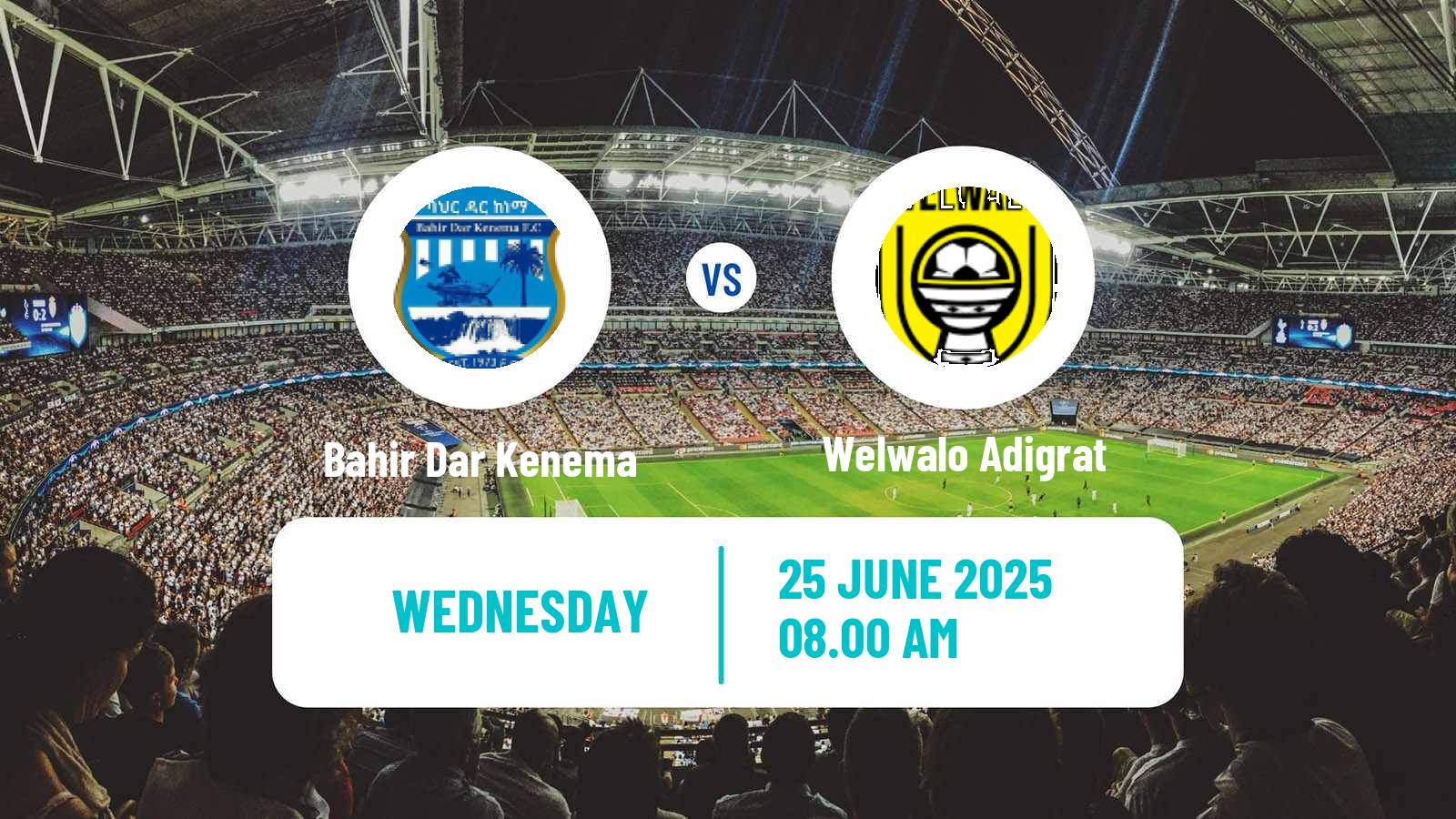 Soccer Ethiopian Premier League Bahir Dar Kenema - Welwalo Adigrat
