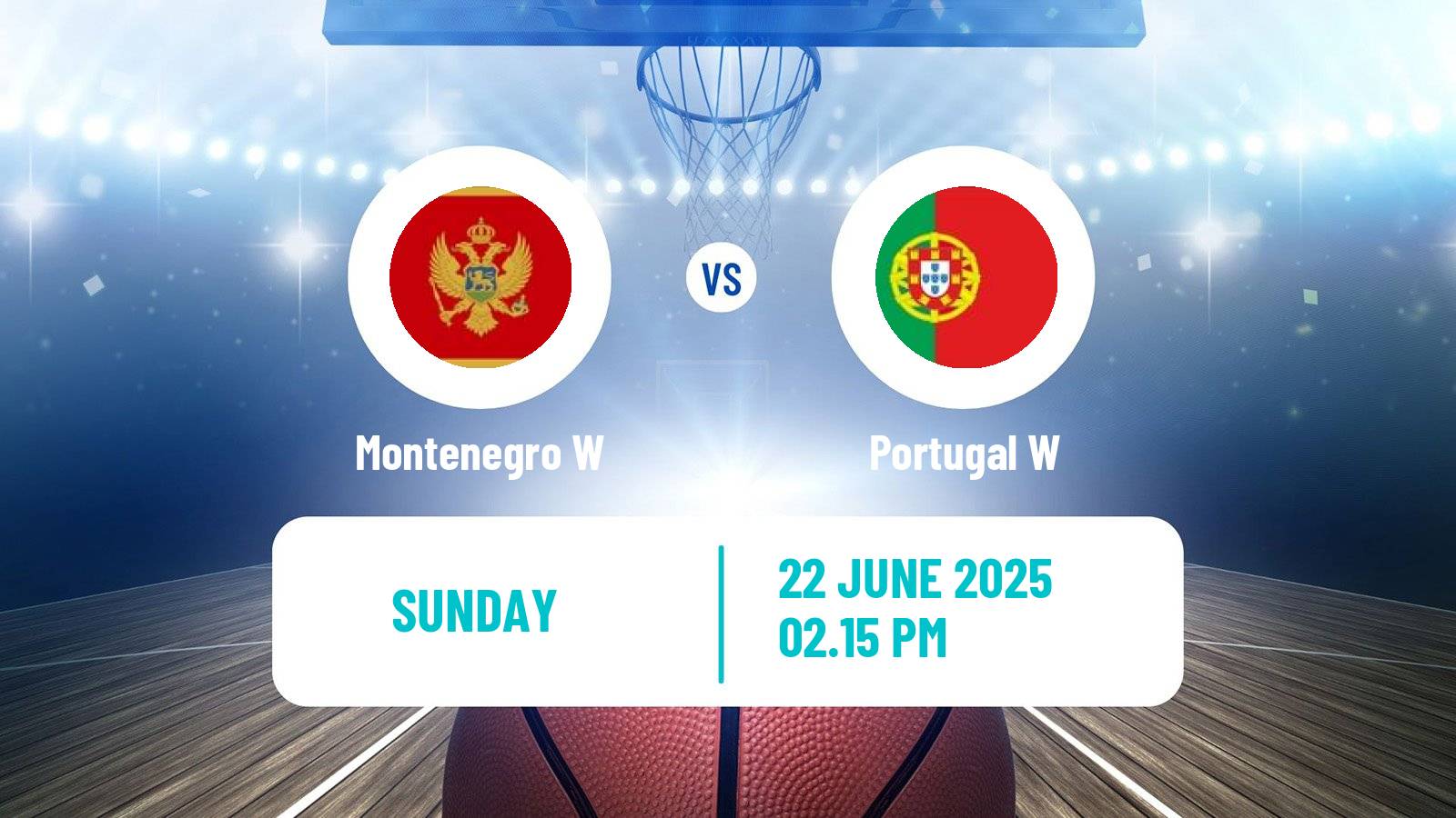 Basketball EuroBasket Women Montenegro W - Portugal W