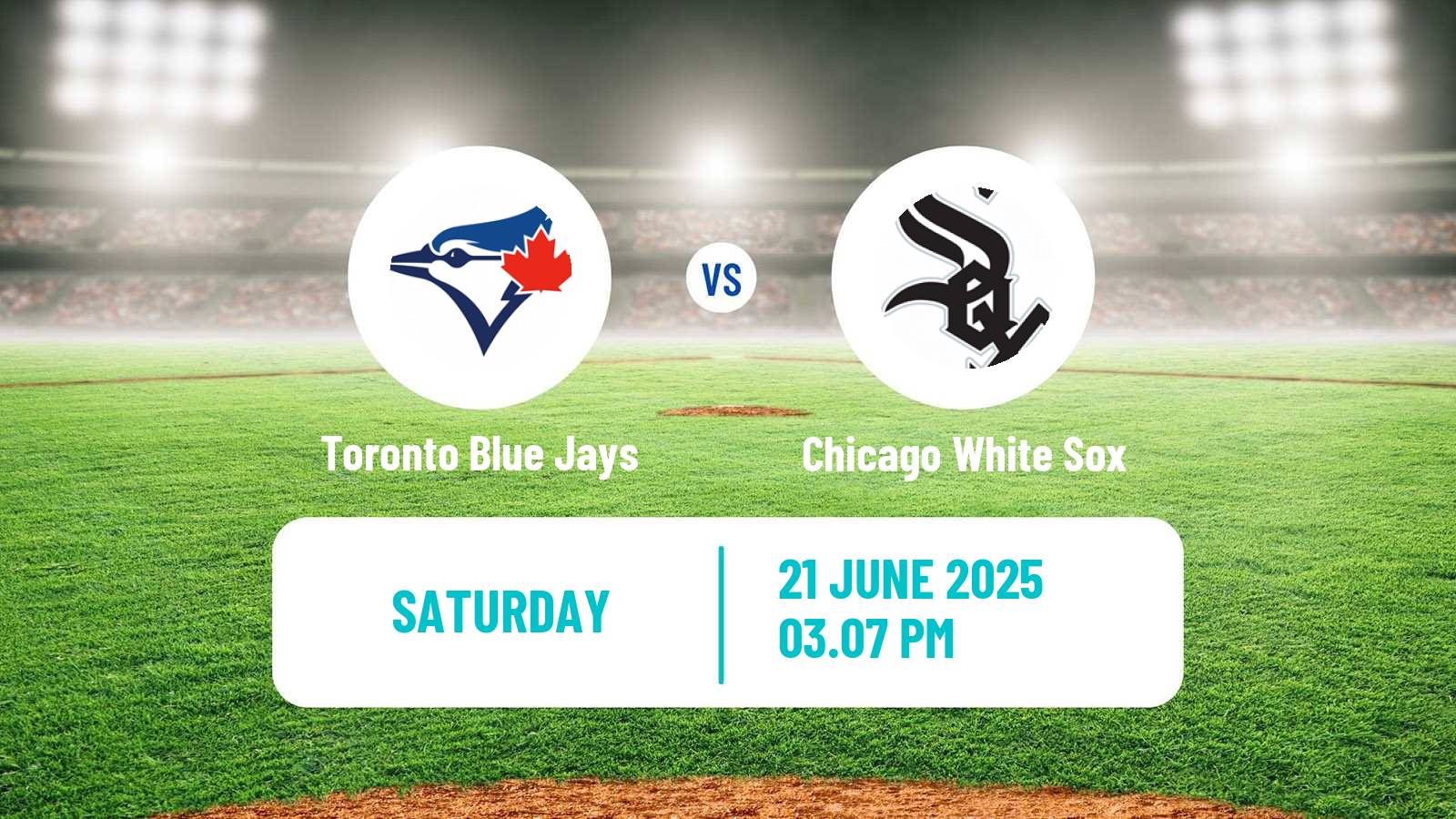 Baseball MLB Toronto Blue Jays - Chicago White Sox