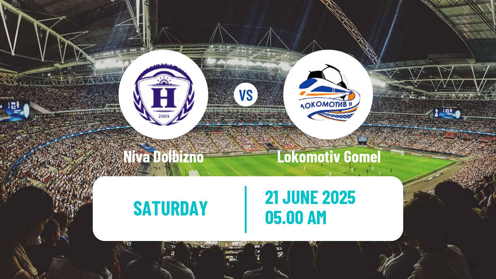 Soccer Belarusian Pershaya Liga Niva Dolbizno - Lokomotiv Gomel