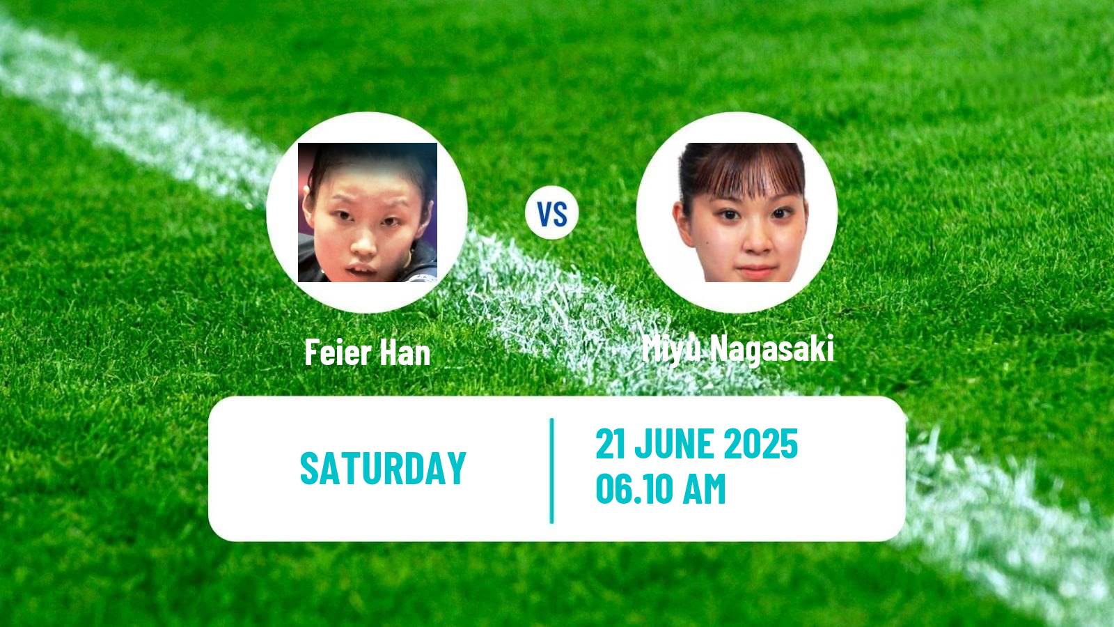 Table tennis Wtt Star Contender Ljubljana Women Feier Han - Miyu Nagasaki