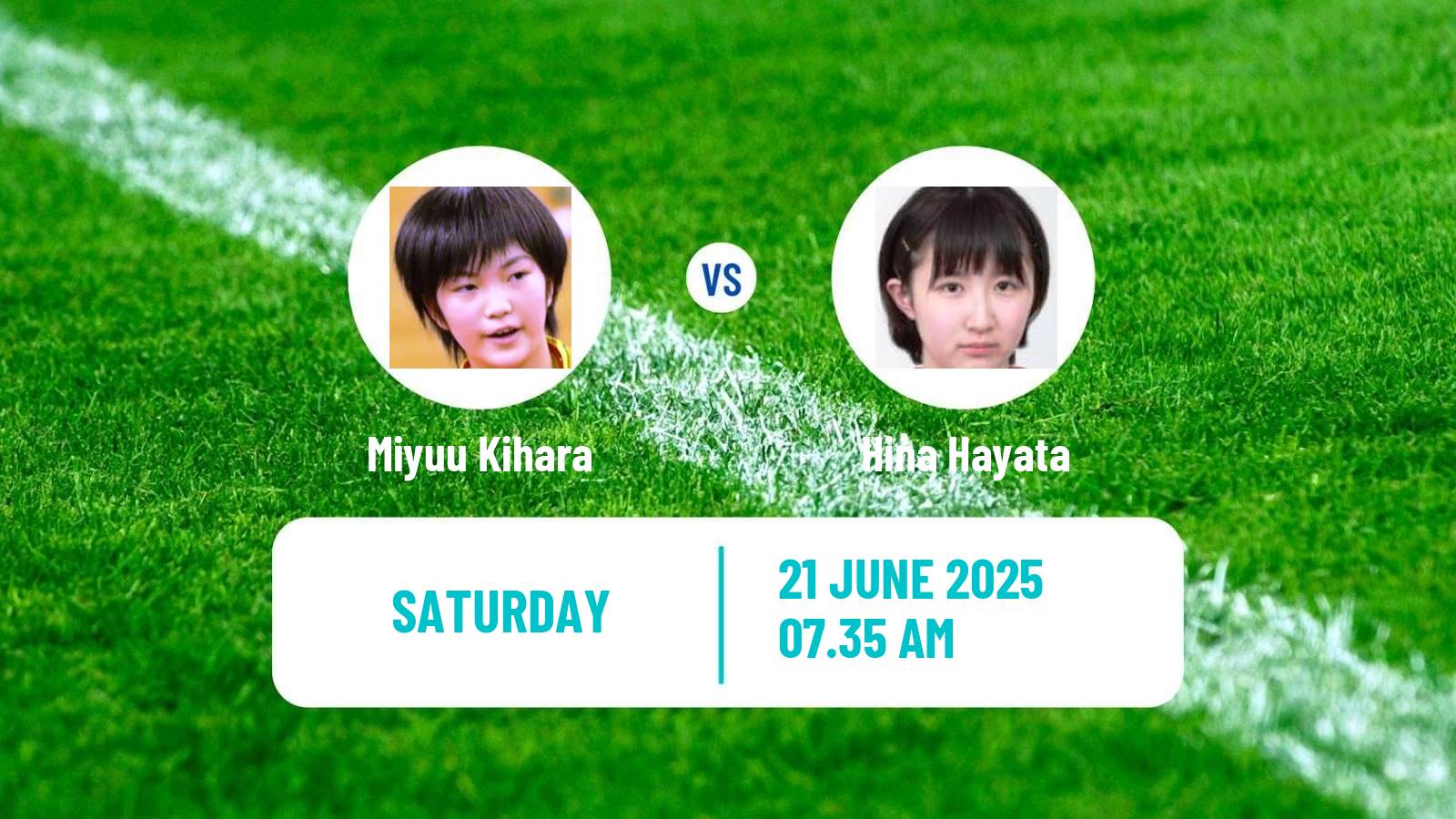 Table tennis Wtt Star Contender Ljubljana Women Miyuu Kihara - Hina Hayata