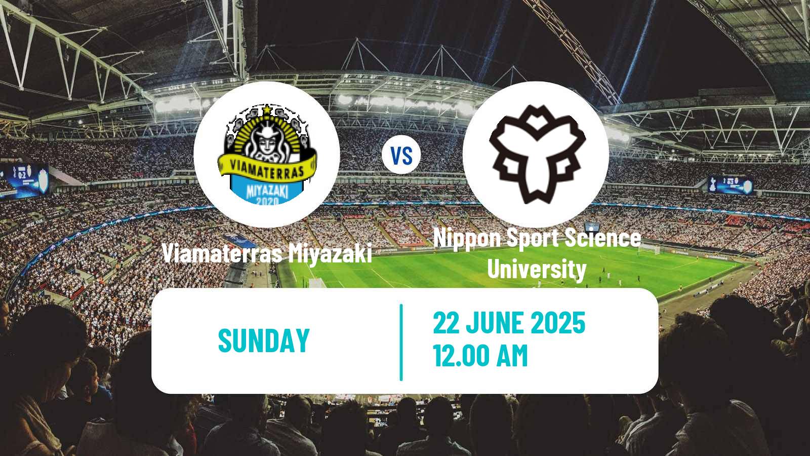 Soccer Japan Nadeshiko League Women Viamaterras Miyazaki - Nippon Sport Science University