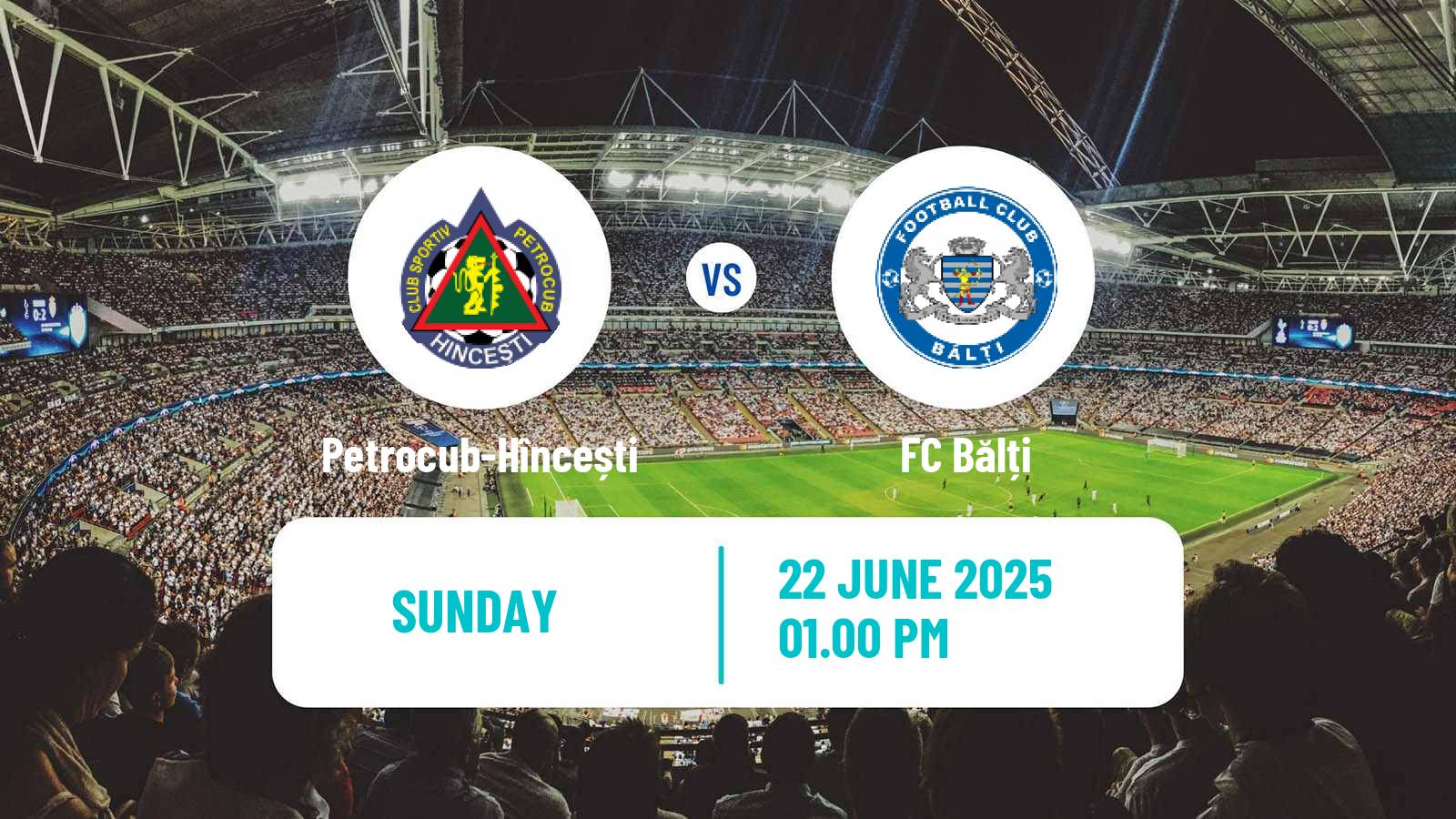 Soccer Moldovan Super Liga Petrocub-Hîncești - Bălți