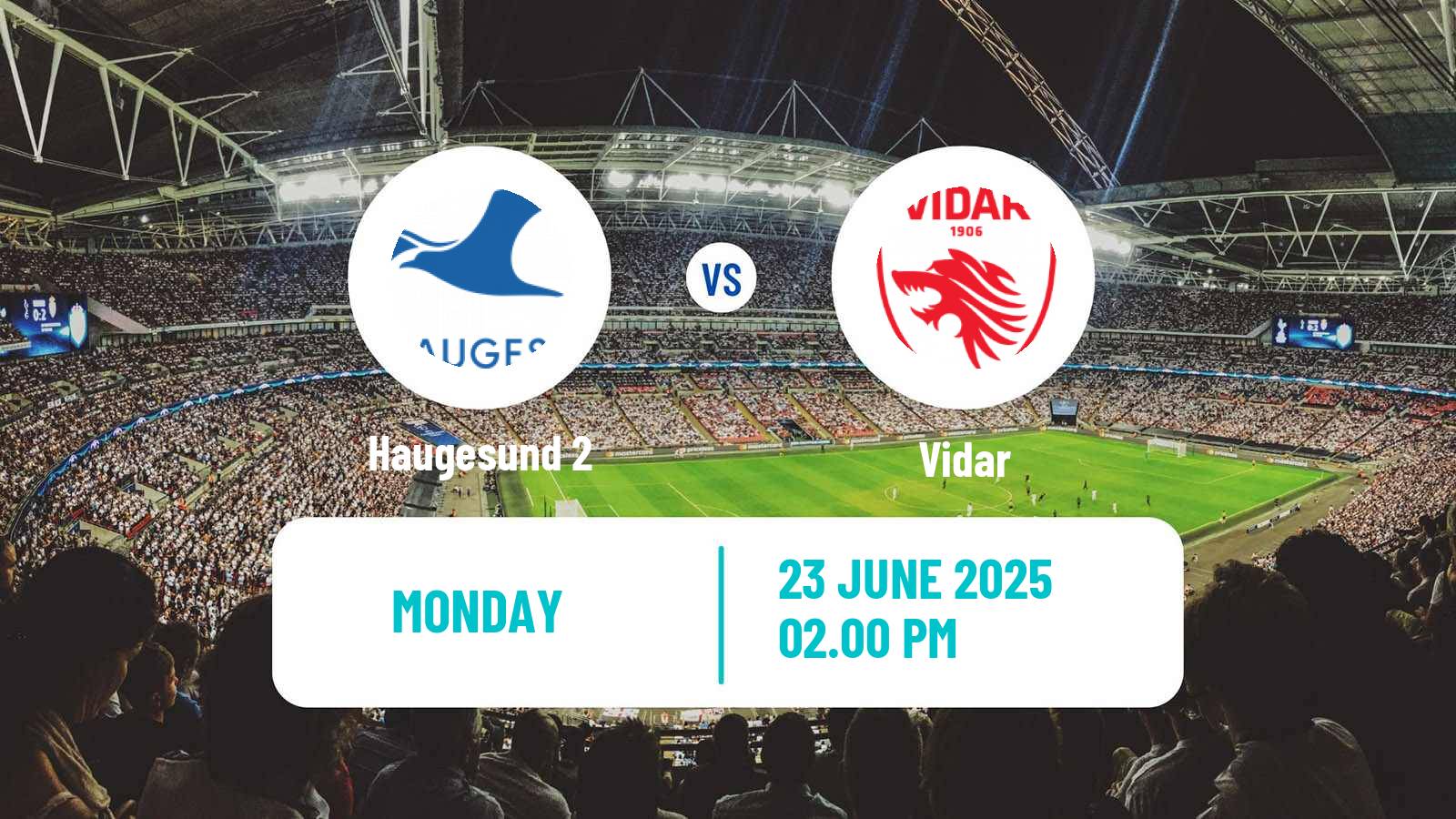 Soccer Norwegian Division 3 - Group 5 Haugesund 2 - Vidar
