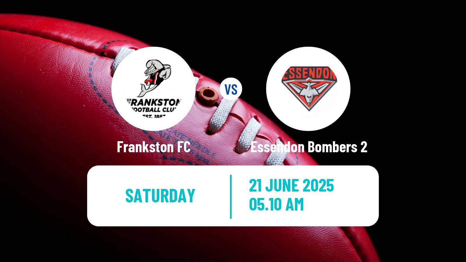 Aussie rules VFL Frankston - Essendon Bombers 2