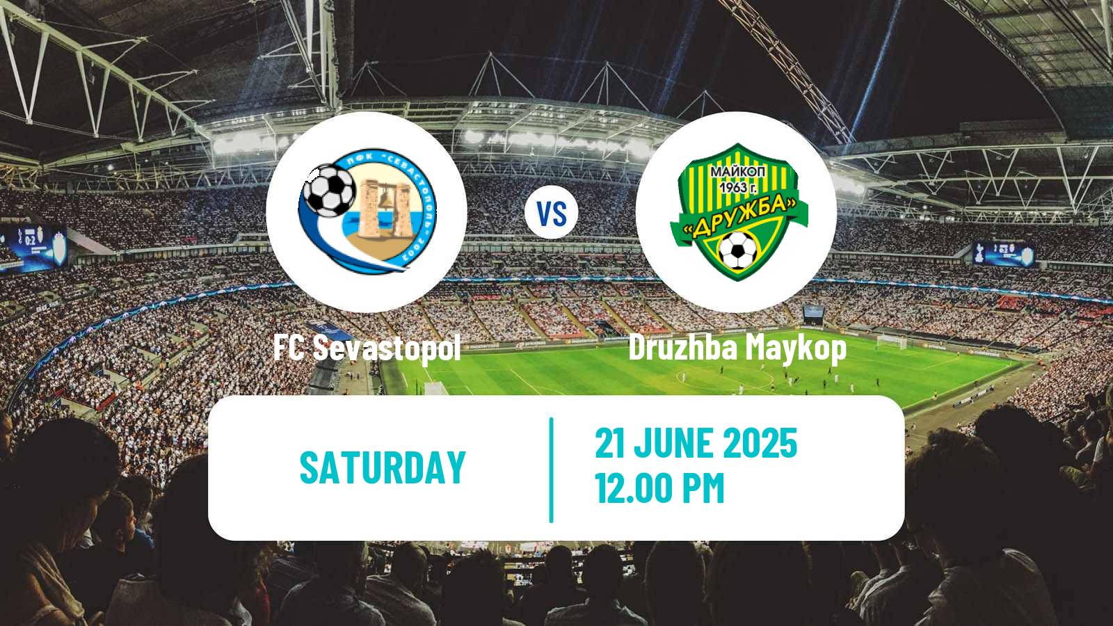 Soccer FNL 2 Division B Group 1 FC Sevastopol - Druzhba Maykop