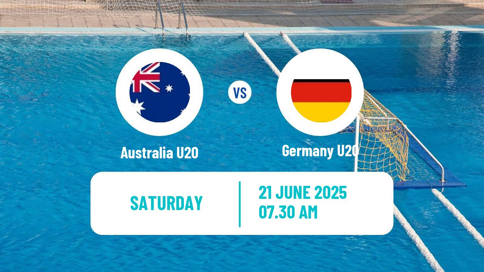 Water polo World Championship Water Polo U20 Australia U20 - Germany U20