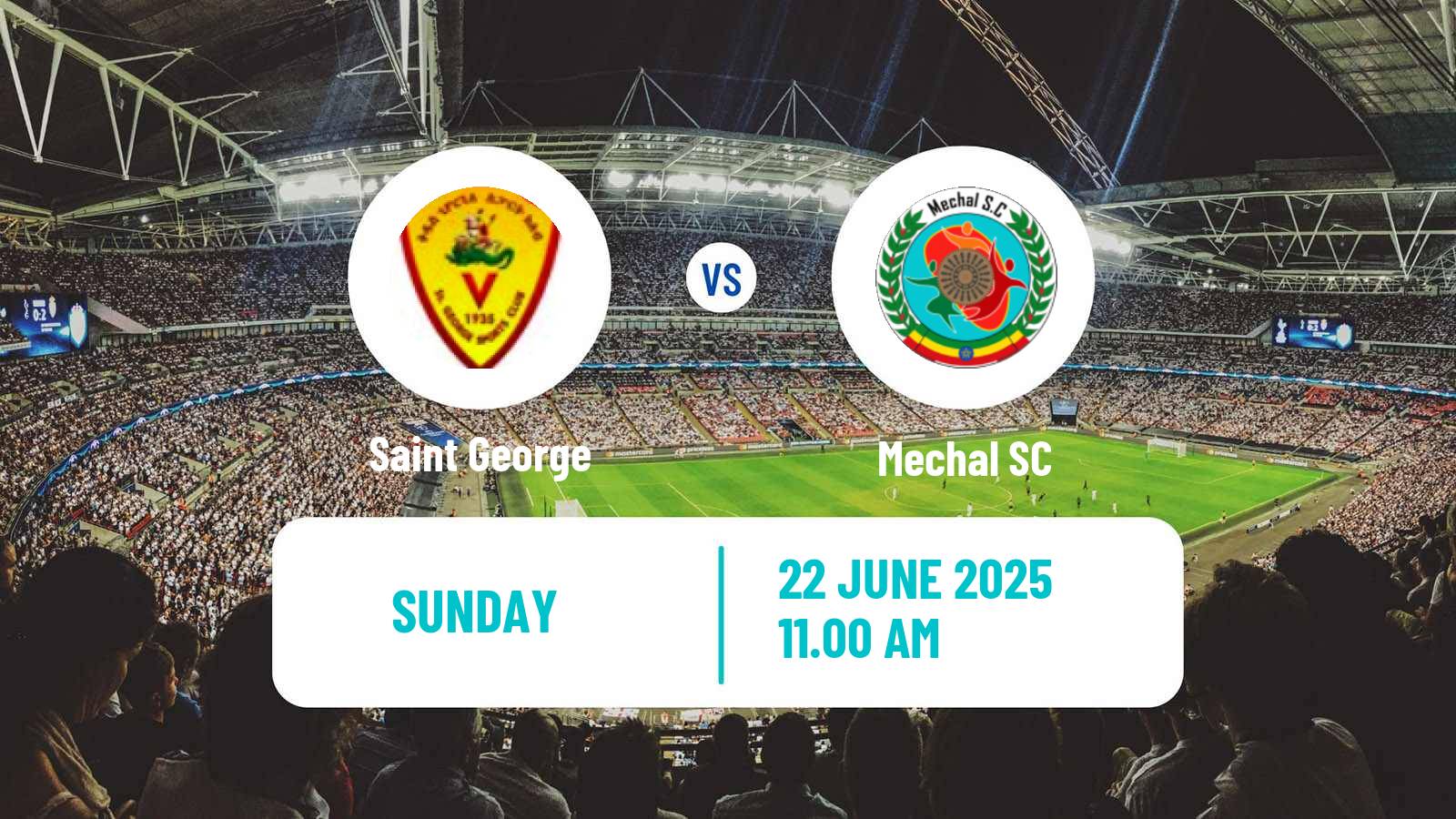 Soccer Ethiopian Premier League Saint George - Mechal