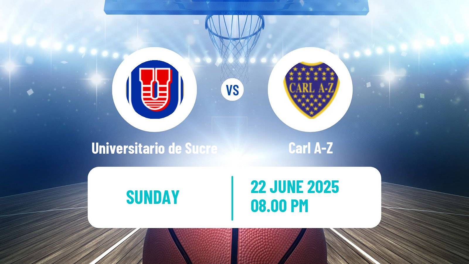 Basketball Bolivian Libobasquet Universitario de Sucre - Carl A-Z