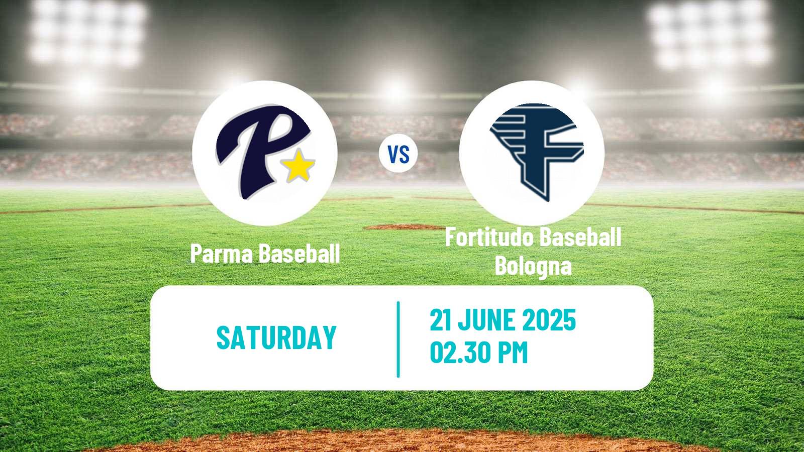 Baseball Italian Serie A1 Baseball Parma Baseball - Fortitudo Baseball Bologna