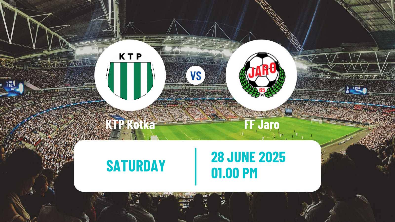 Soccer Finnish Veikkausliiga KTP Kotka - FF Jaro