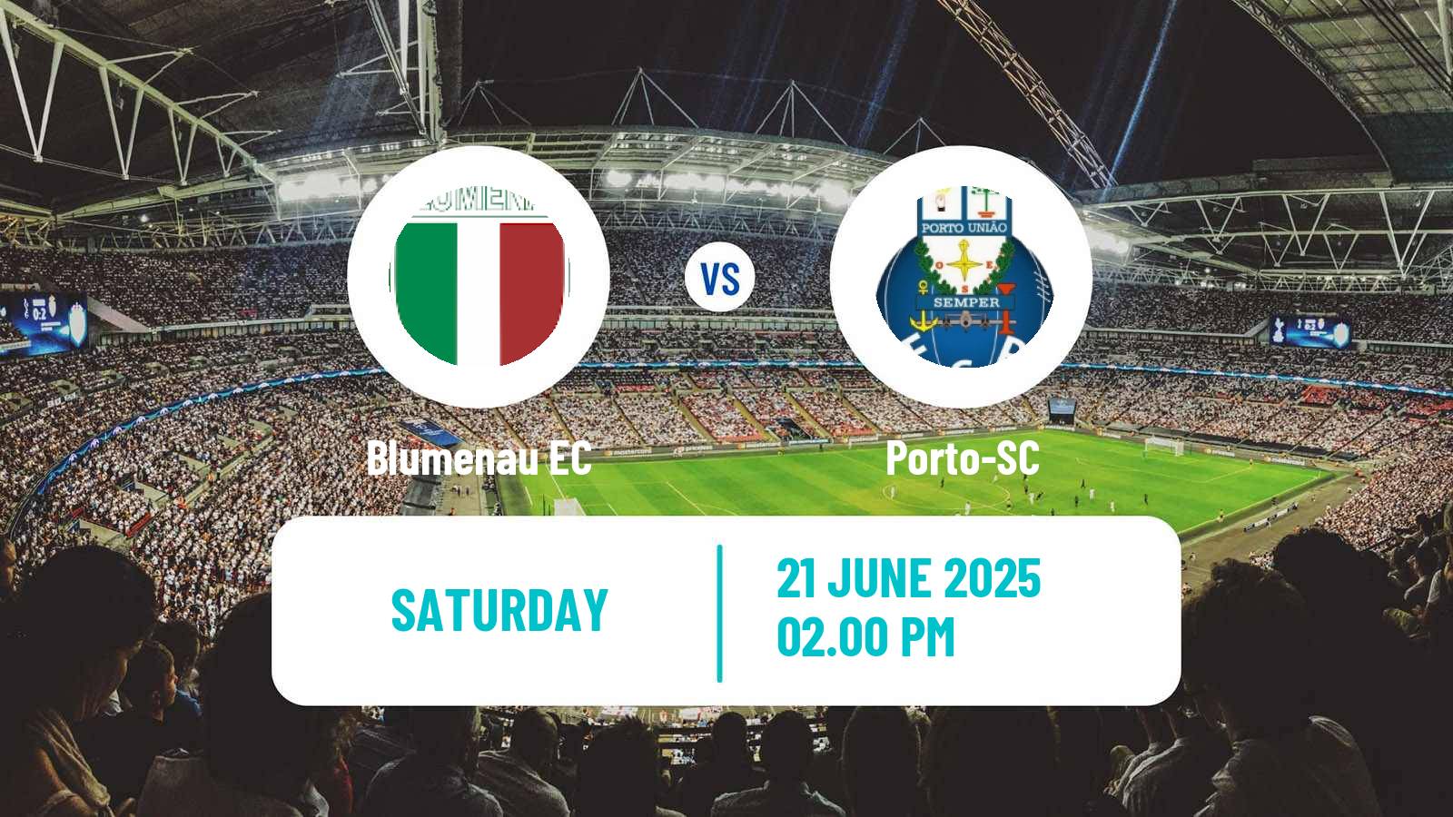 Soccer Brazilian Campeonato Catarinense 2 Blumenau - Porto-SC
