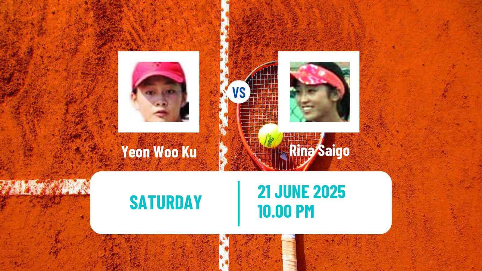 Tennis ITF W35 Taipei Women Yeon Woo Ku - Rina Saigo