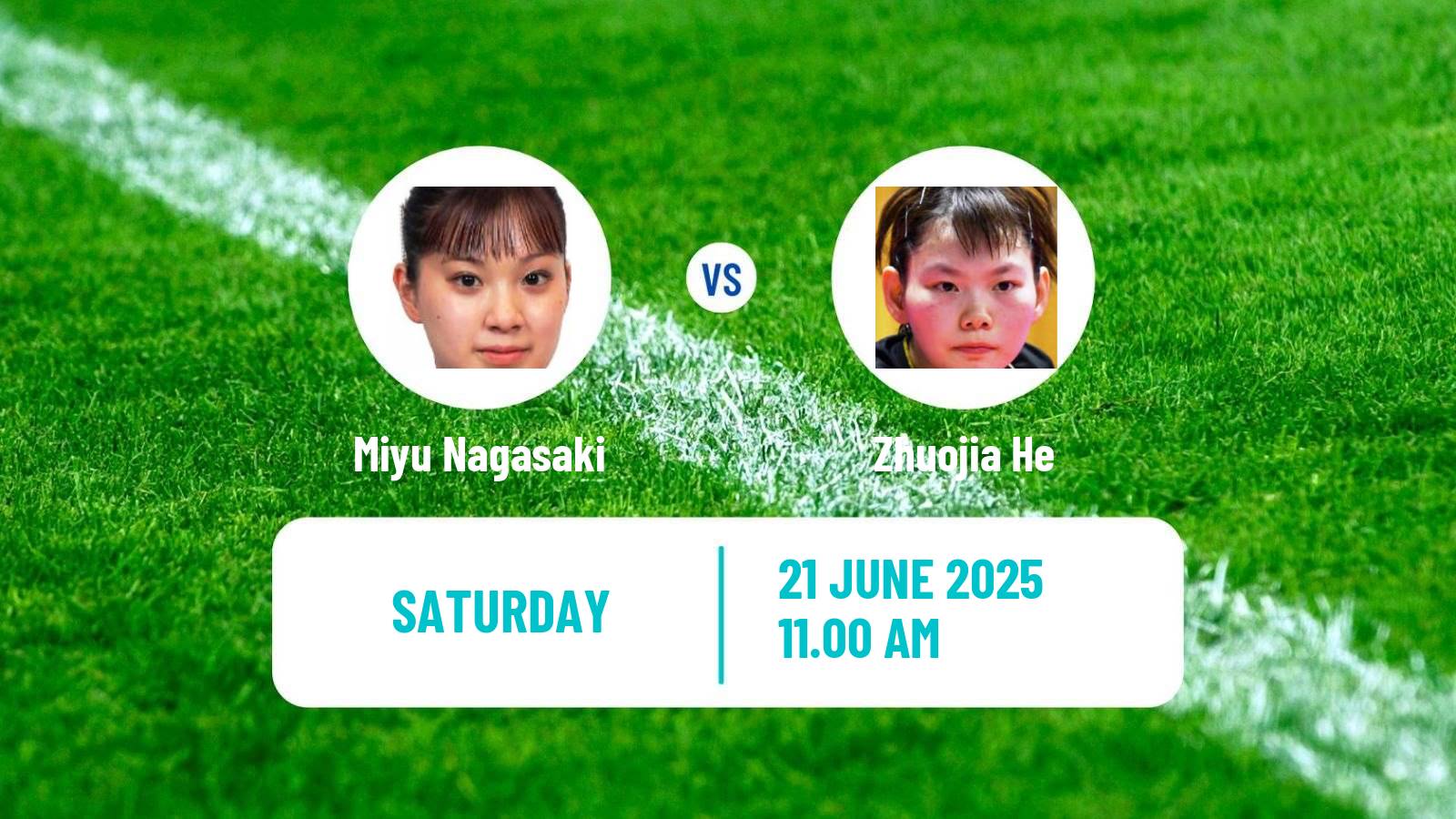 Table tennis Wtt Star Contender Ljubljana Women Miyu Nagasaki - Zhuojia He