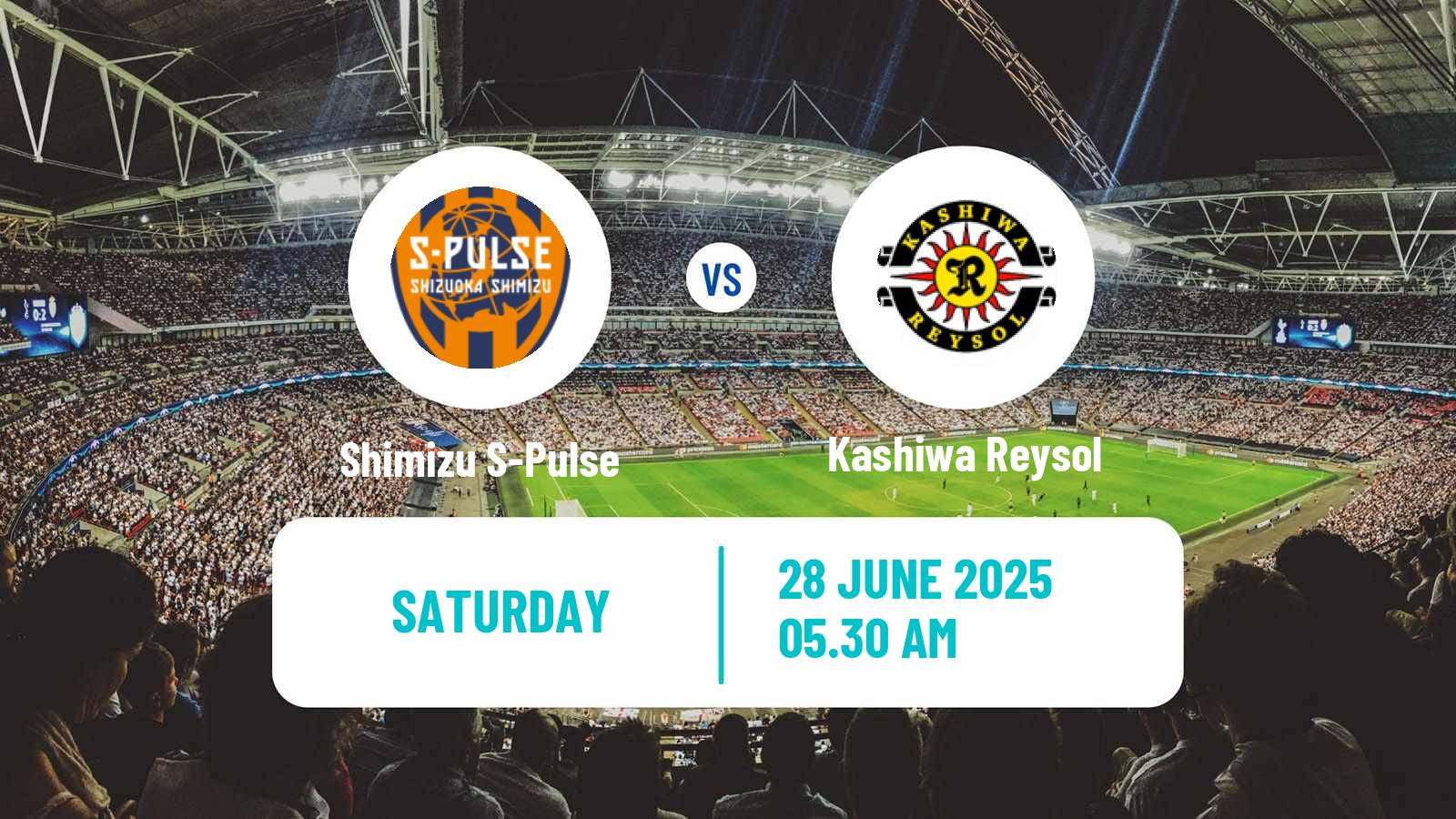 Soccer Japan J1 League Shimizu S-Pulse - Kashiwa Reysol