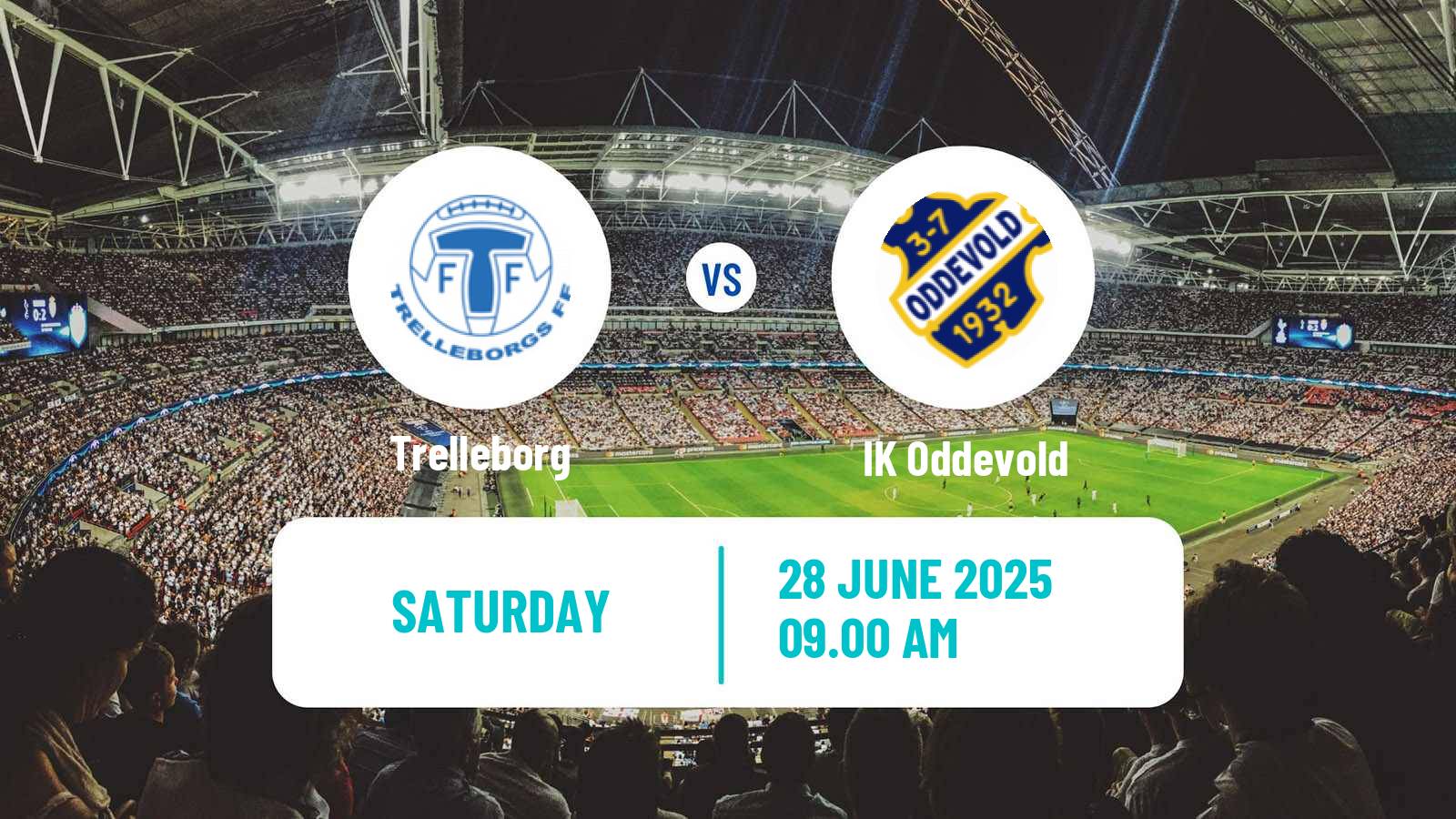 Soccer Swedish Superettan Trelleborg - Oddevold