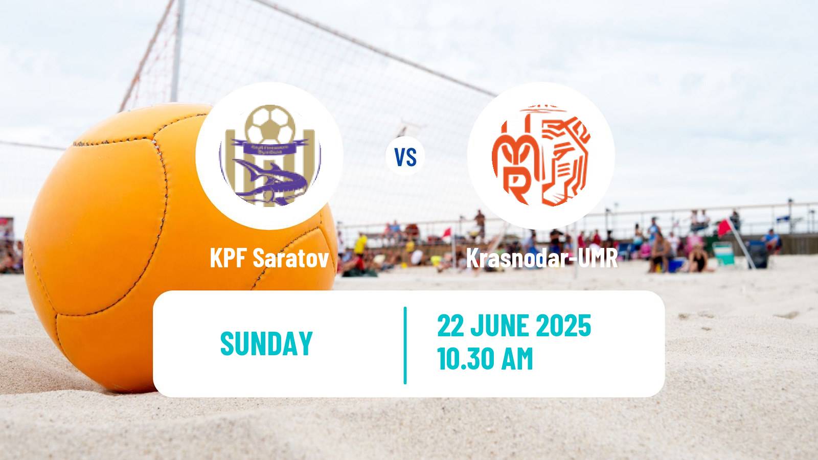 Beach soccer Superliga KPF Saratov - Krasnodar-UMR