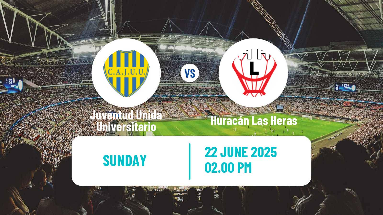 Soccer Argentinian Torneo Federal Juventud Unida Universitario - Huracán Las Heras
