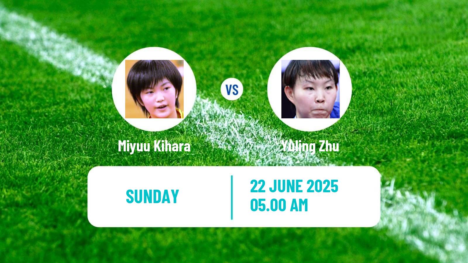 Table tennis Wtt Star Contender Ljubljana Women Miyuu Kihara - Yuling Zhu