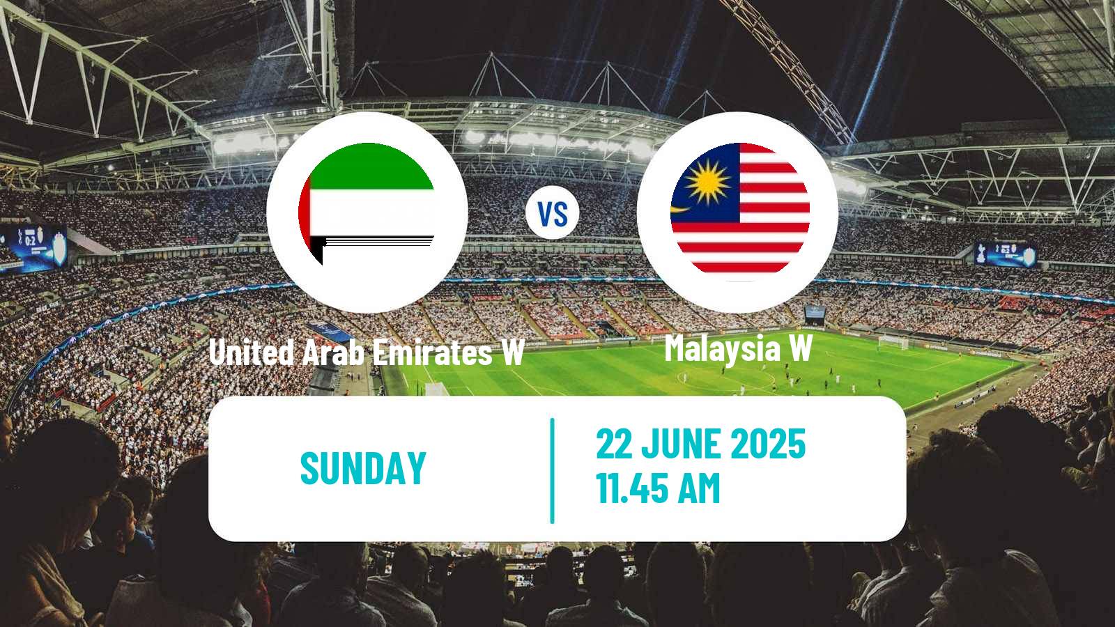 Soccer Friendly International Women United Arab Emirates W - Malaysia W