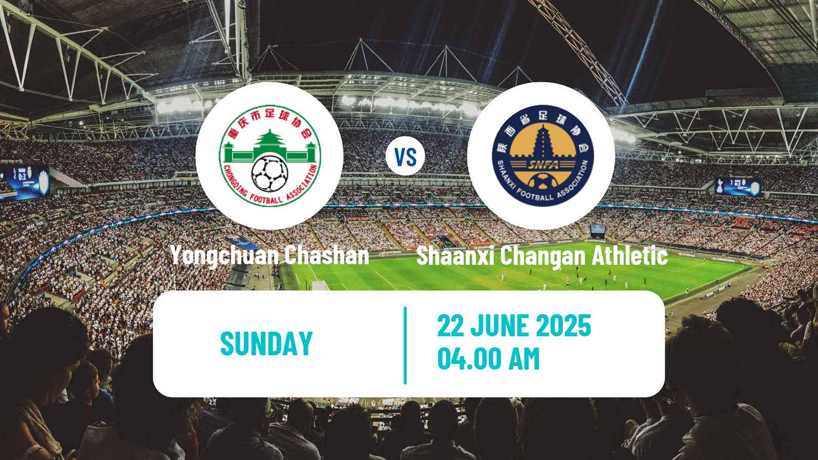 Soccer Chinese Super League Women Yongchuan Chashan - Shaanxi Changan Athletic