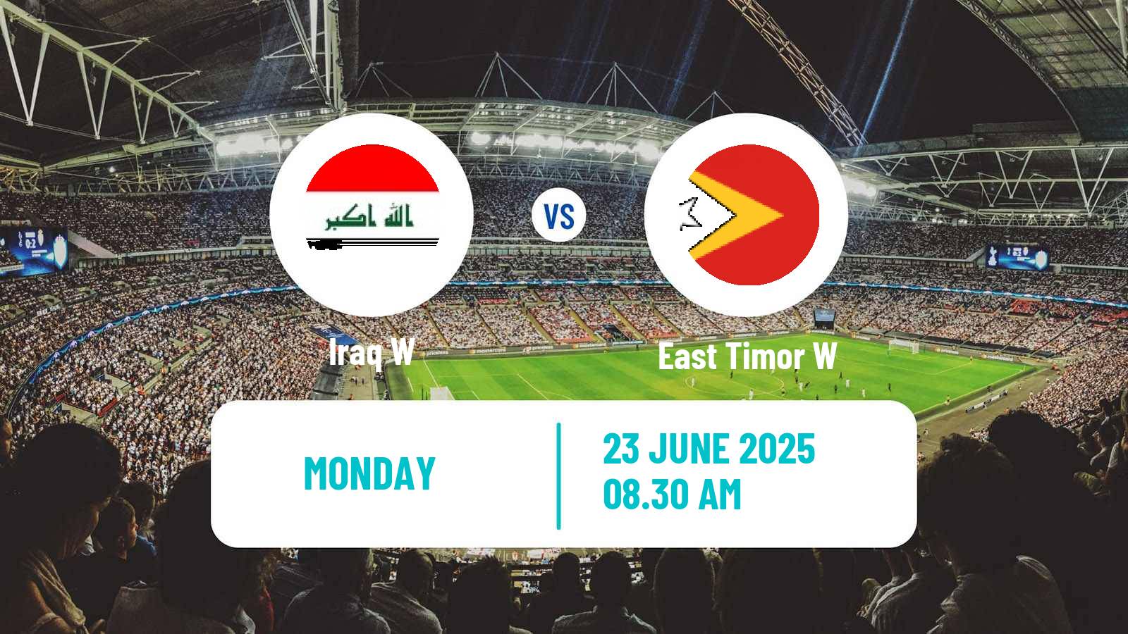 Soccer Asian Cup Women Iraq W - East Timor W