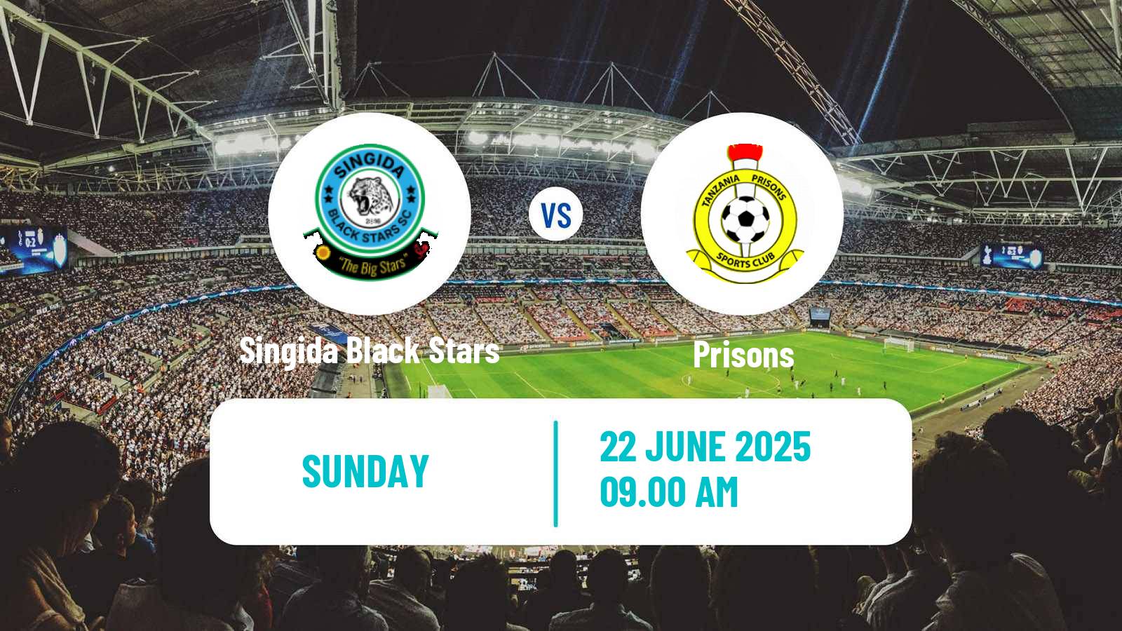 Soccer Tanzanian Premier League Singida Black Stars - Prisons