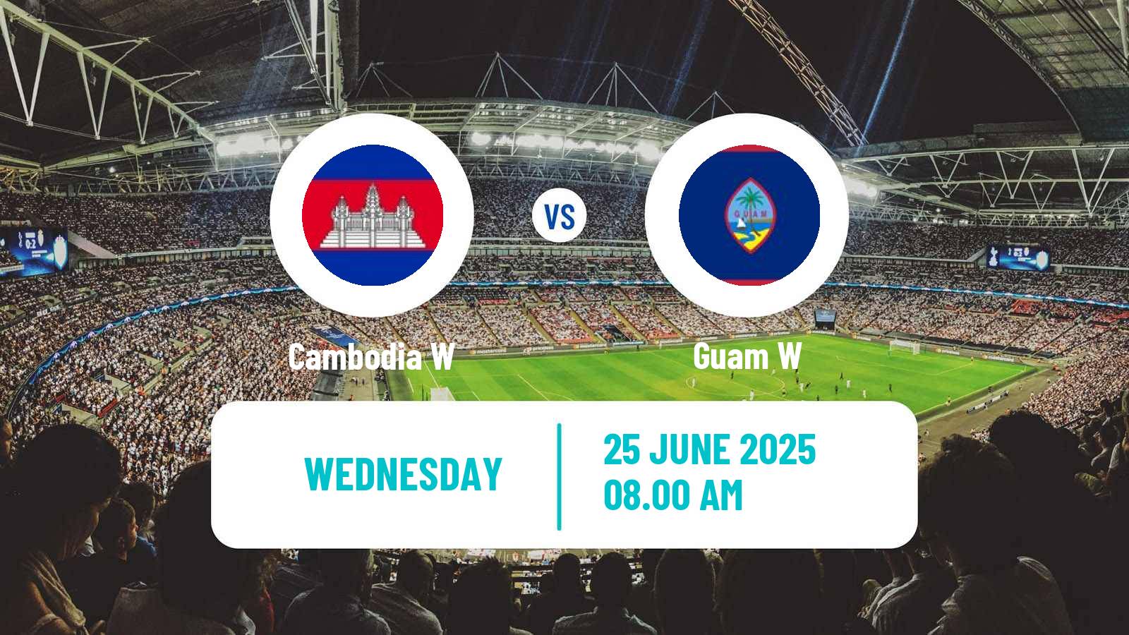 Soccer Friendly International Women Cambodia W - Guam W