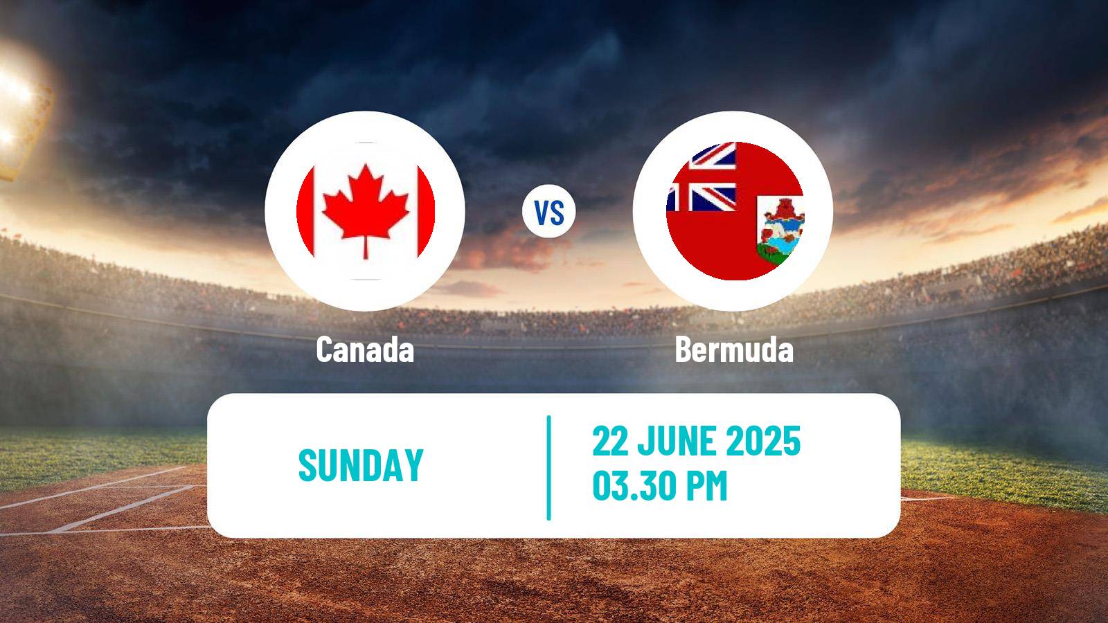 Cricket ICC World Twenty20 Canada - Bermuda