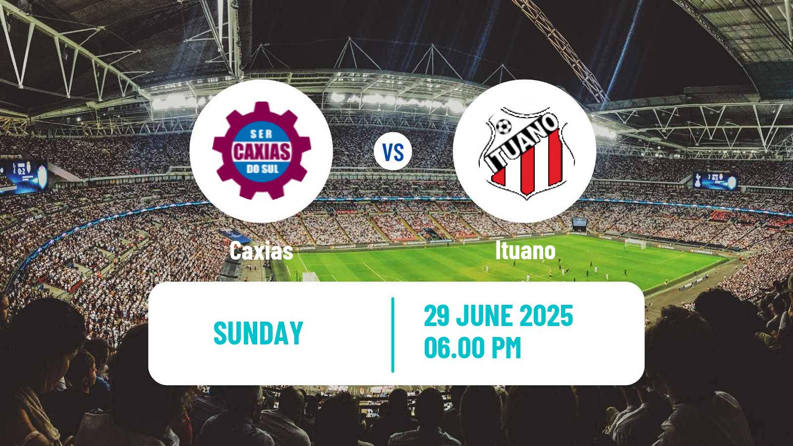 Soccer Brazilian Serie C Caxias - Ituano