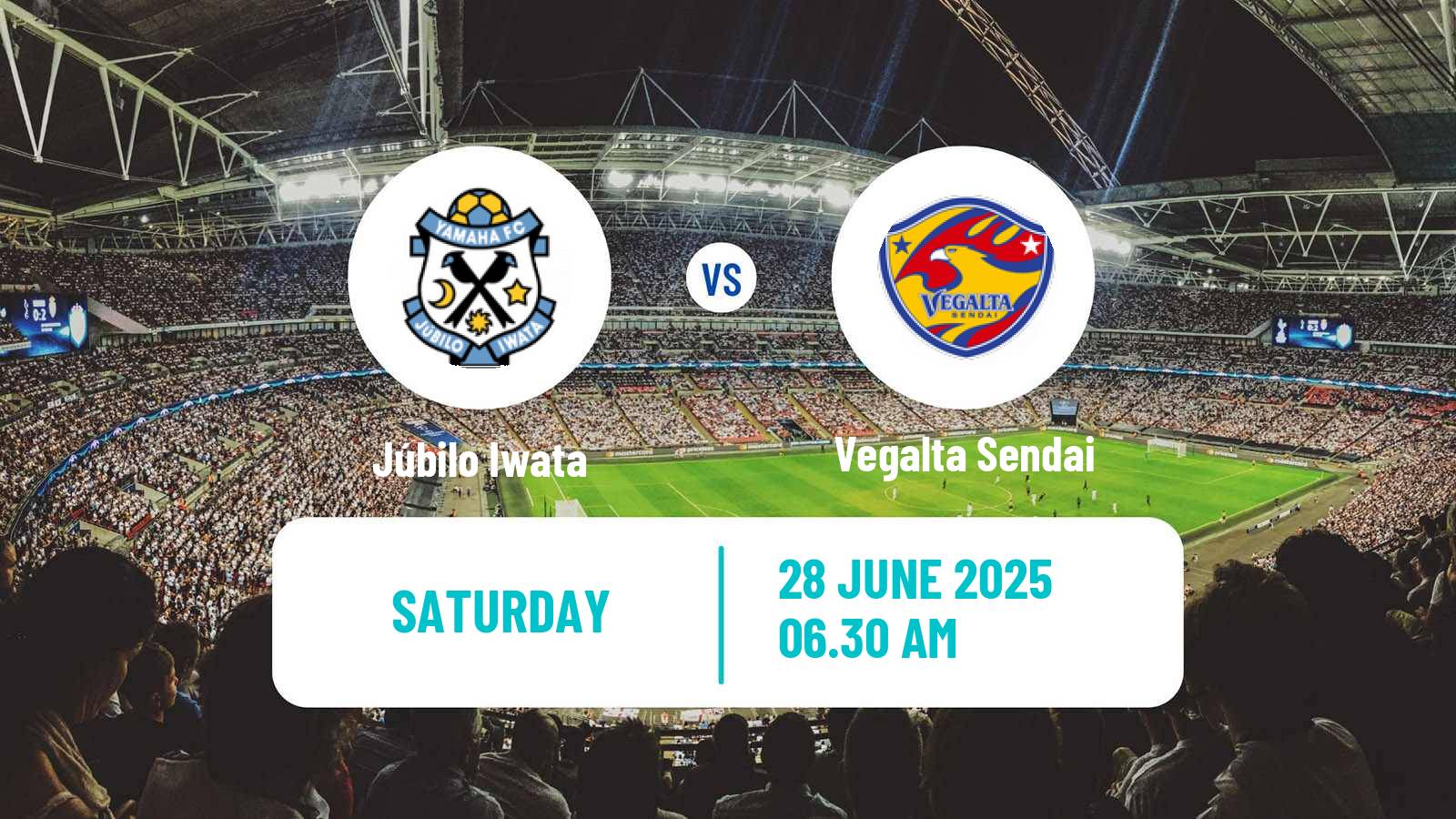 Soccer Japan J2 League Júbilo Iwata - Vegalta Sendai