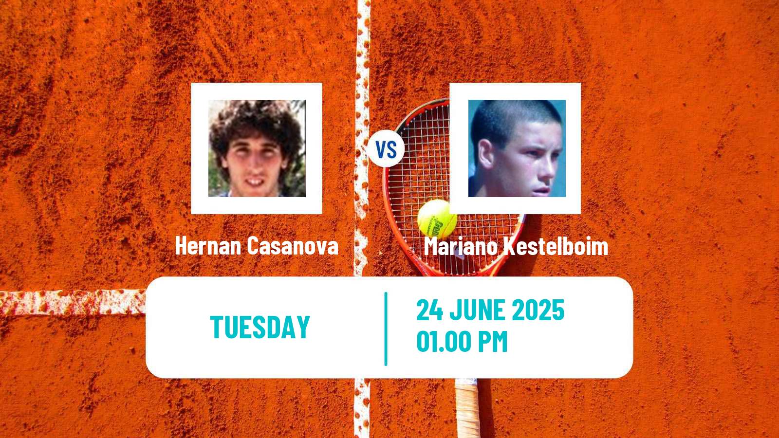 Tennis Lima Challenger Men Hernan Casanova - Mariano Kestelboim