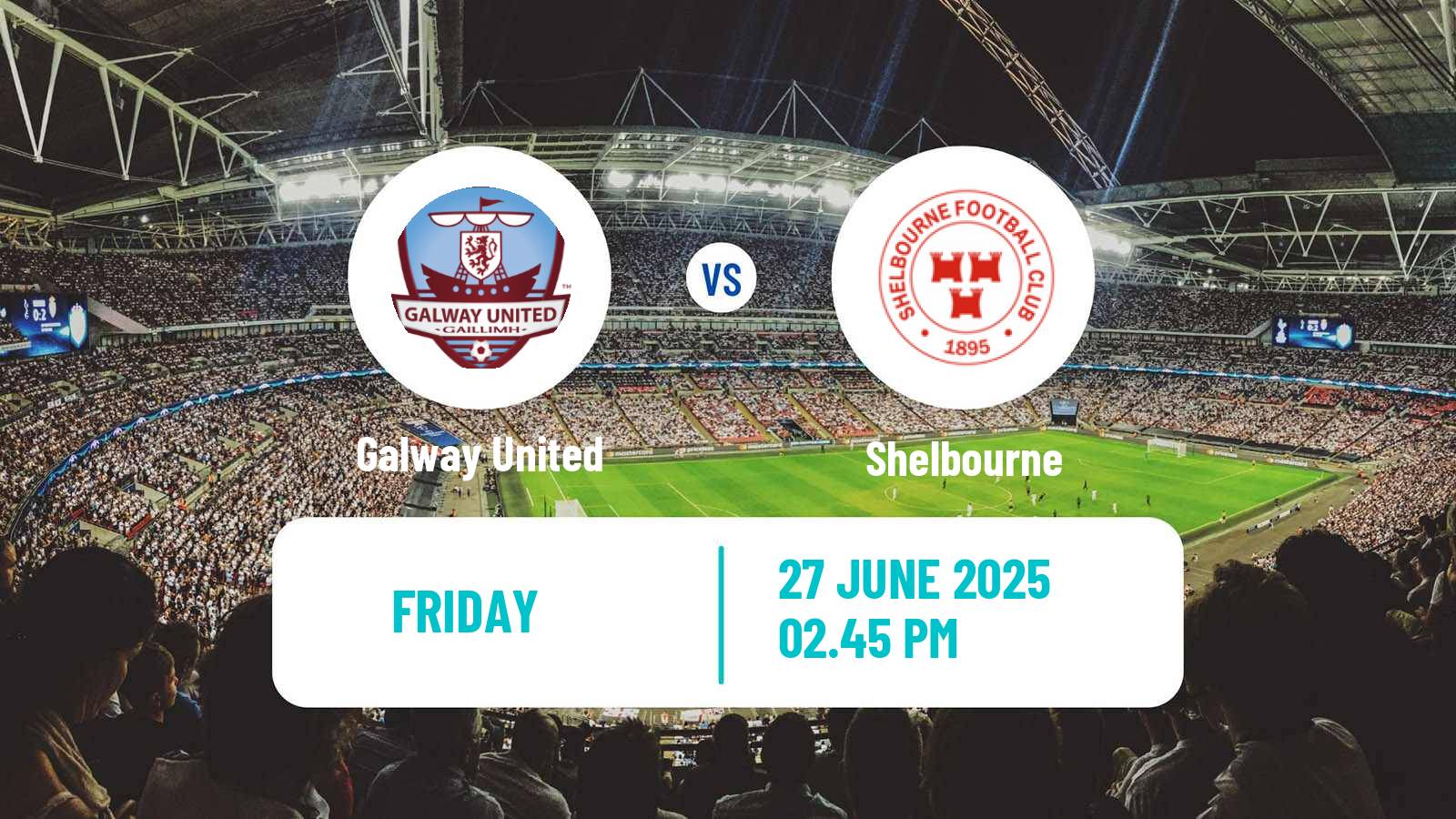 Soccer Irish Premier Division Galway United - Shelbourne