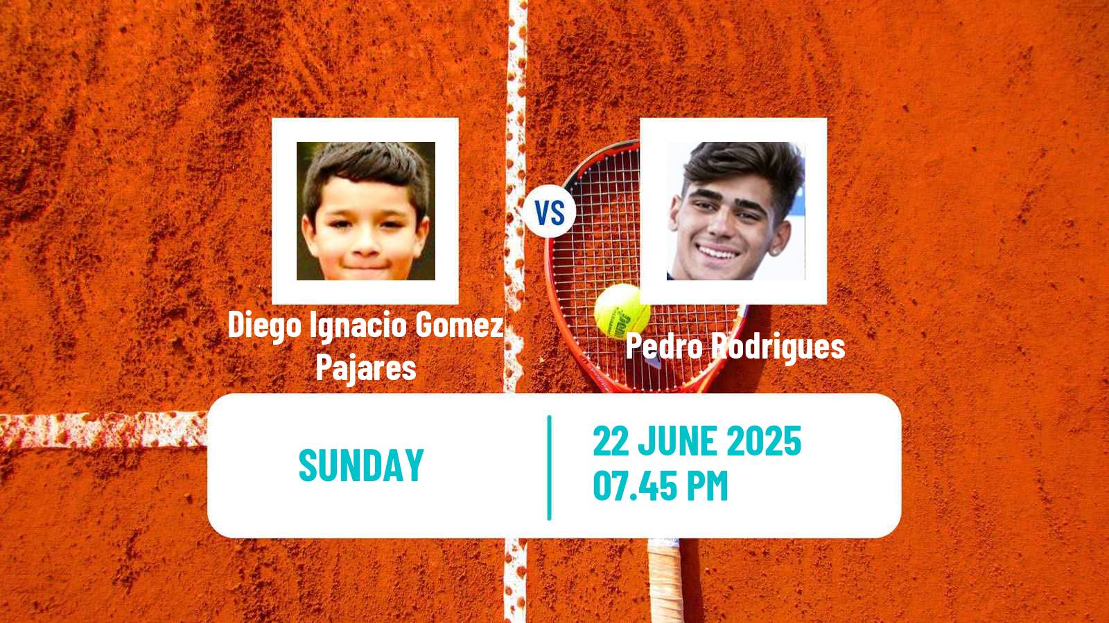 Tennis Lima Challenger Men Diego Ignacio Gomez Pajares - Pedro Rodrigues
