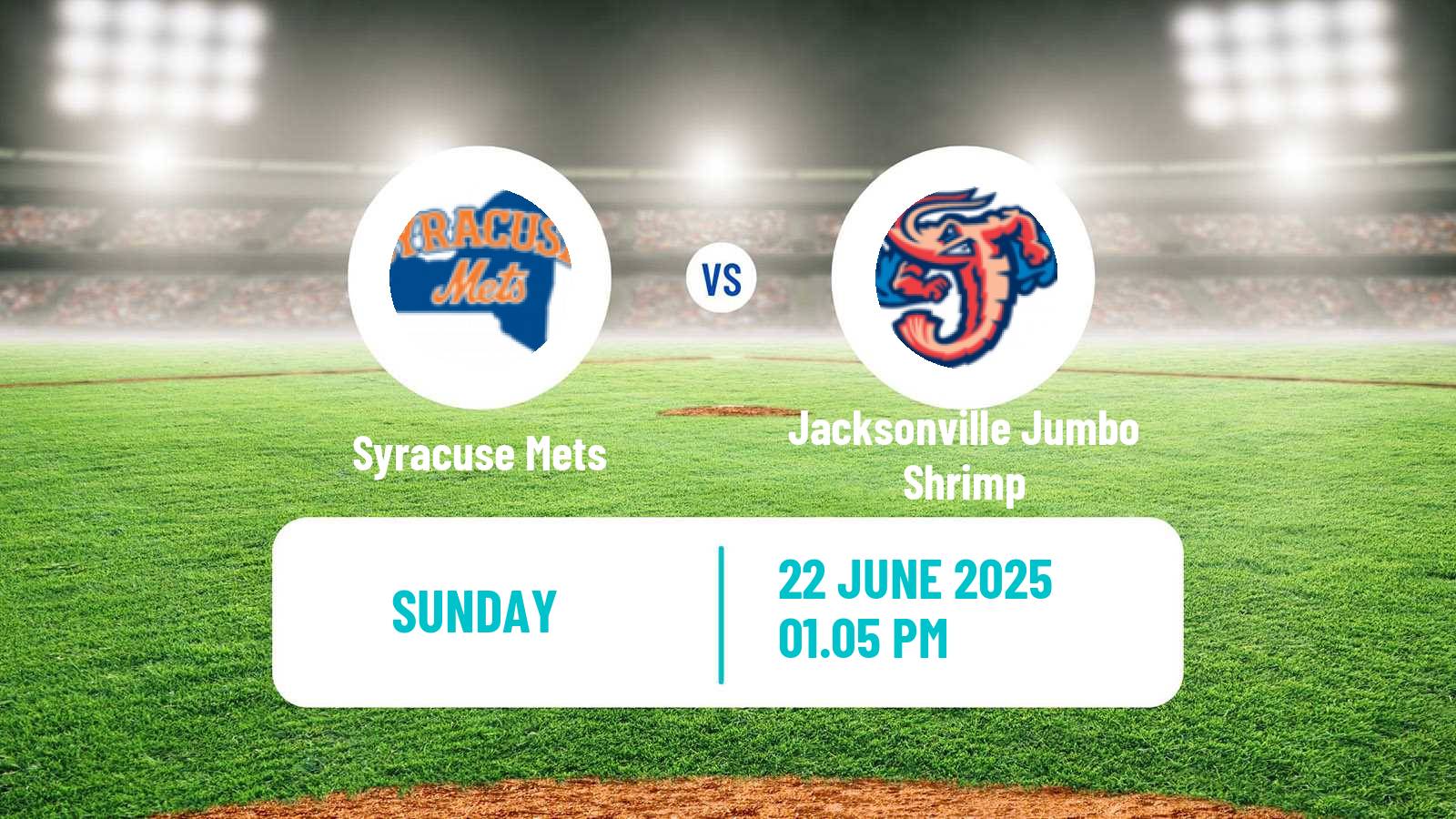 Baseball IL Syracuse Mets - Jacksonville Jumbo Shrimp