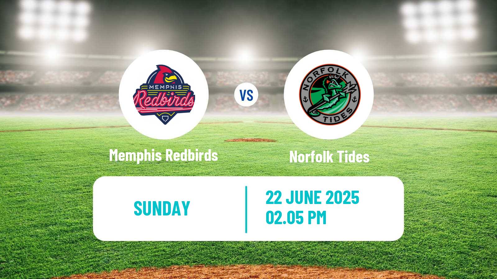 Baseball IL Memphis Redbirds - Norfolk Tides