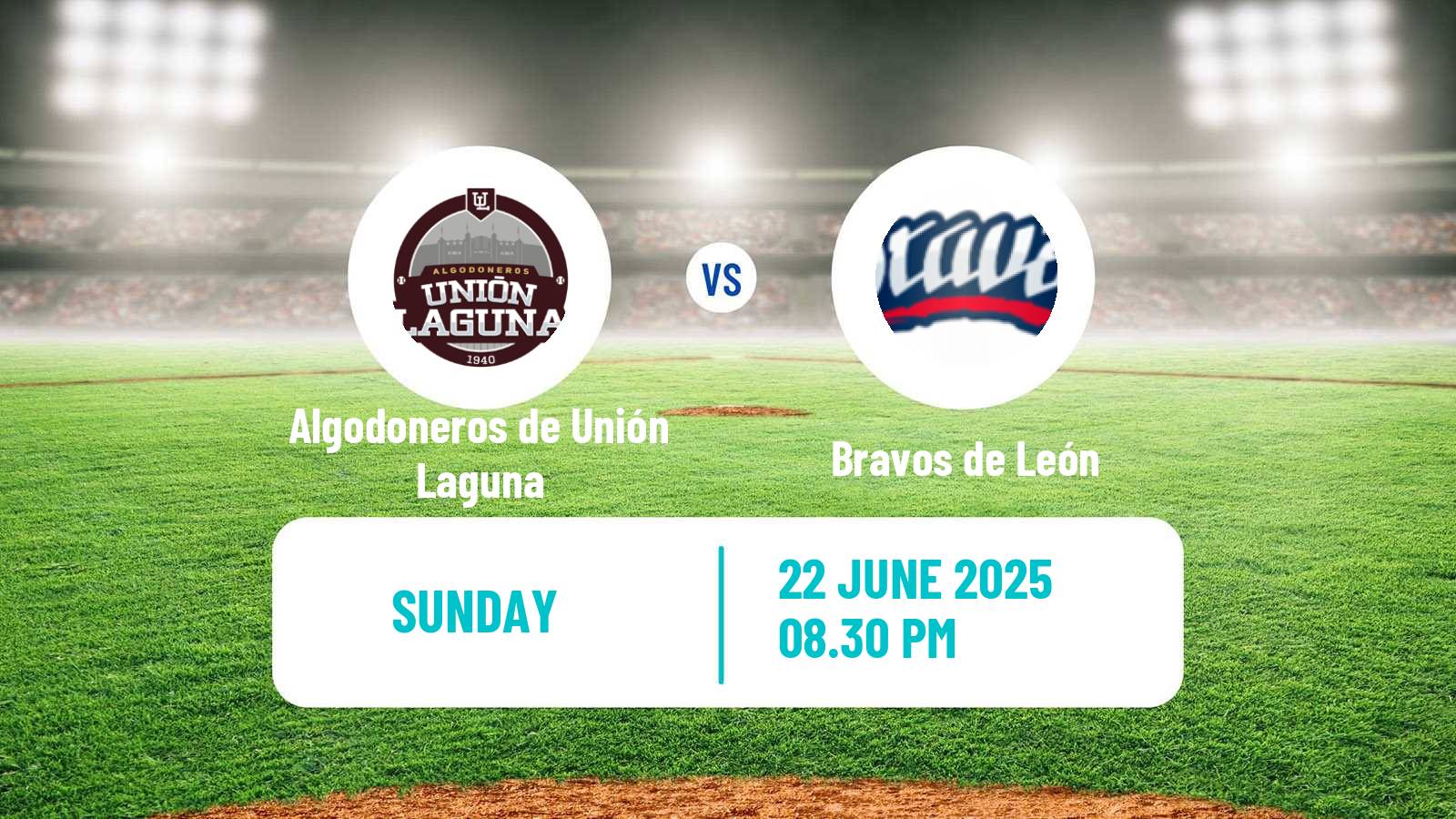 Baseball LMB Algodoneros de Unión Laguna - Bravos de León
