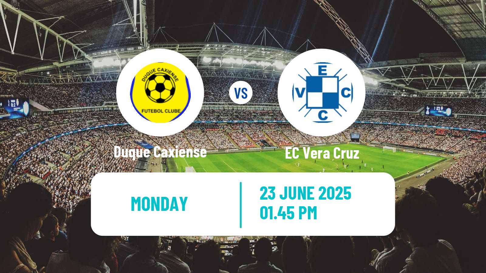 Soccer Brazilian Carioca C Duque Caxiense - EC Vera Cruz