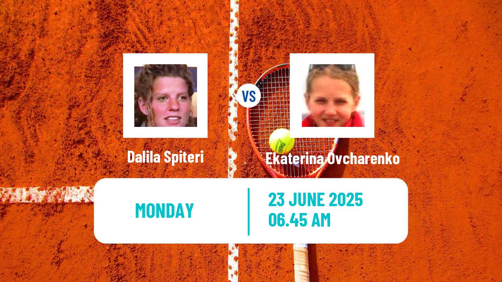 Tennis ITF W35 Tarvisio Women Dalila Spiteri - Ekaterina Ovcharenko